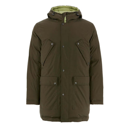 Green - Front - Jott Mens Hamilton Grand Froid Reversible Parka