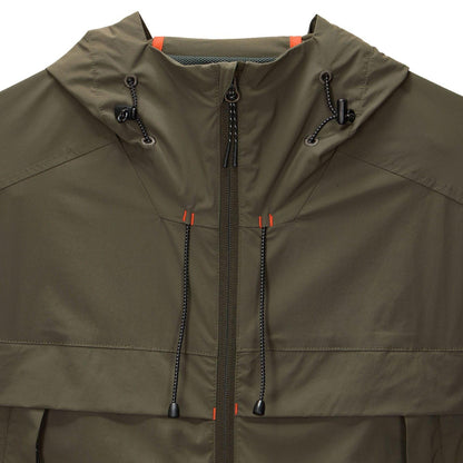 Green - Side - Weekend Offender Mens Talamanca Technical Windbreaker