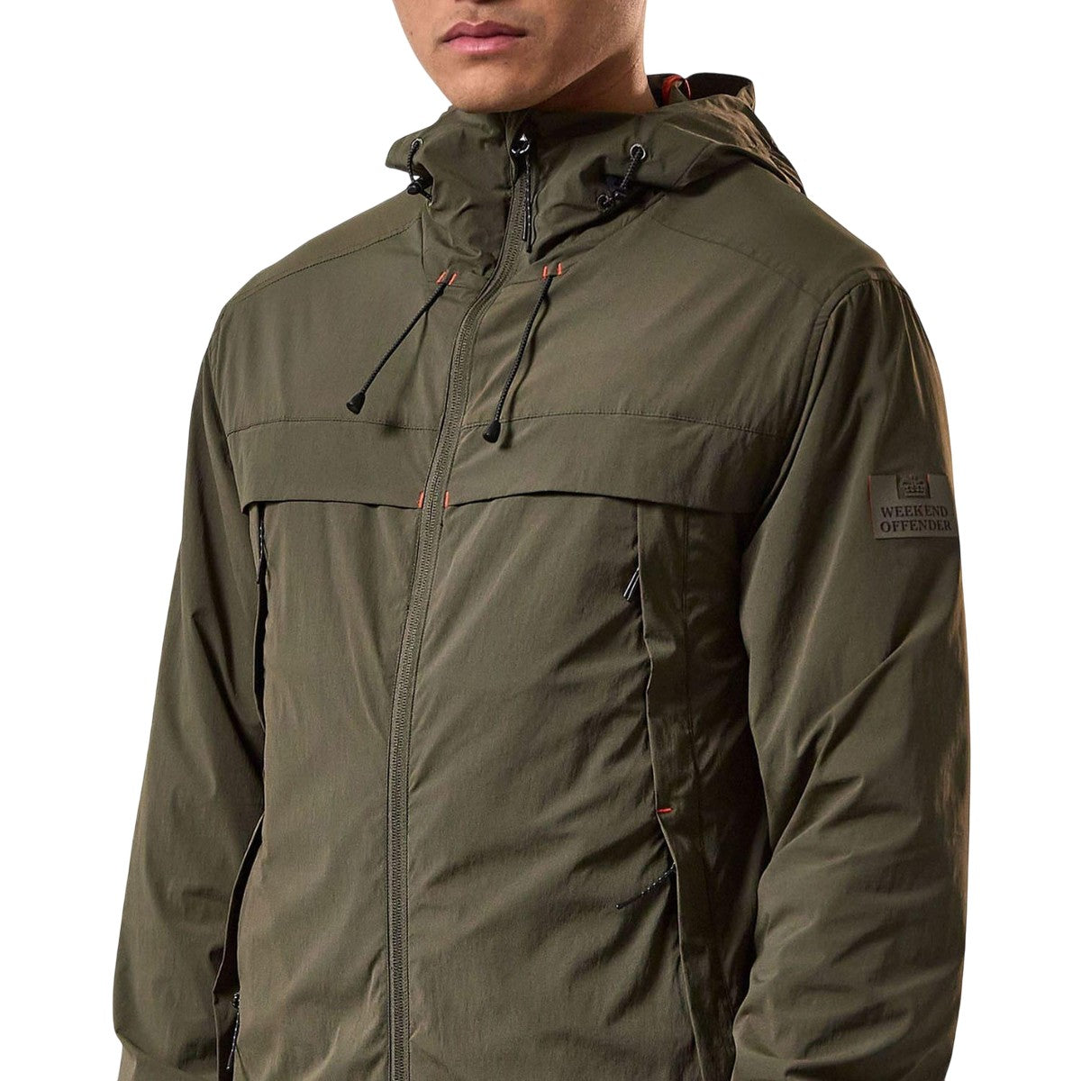 Green - Lifestyle - Weekend Offender Mens Talamanca Technical Windbreaker