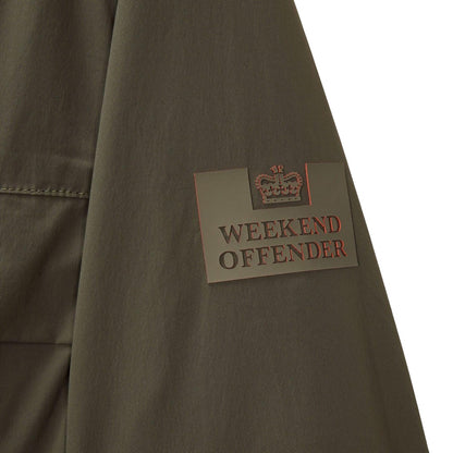 Green - Pack Shot - Weekend Offender Mens Talamanca Technical Windbreaker