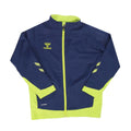 Blue - Front - Hummel Childrens-Kids Lead Polyester Track Jacket