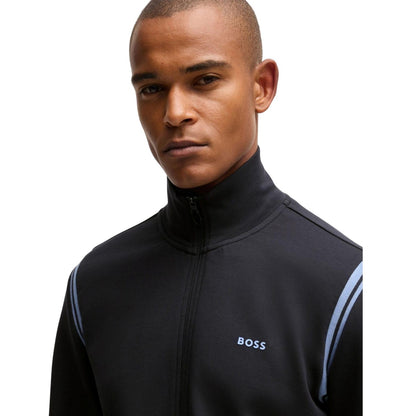 Dark Blue - Lifestyle - Boss Mens Stripe Detail Tracksuit