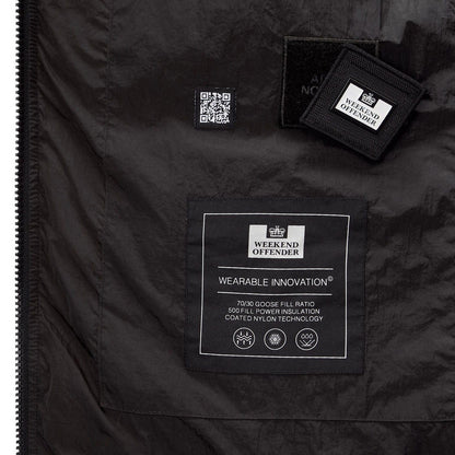 Black - Lifestyle - Weekend Offender Mens Sapporo Down Longline Padded Jacket