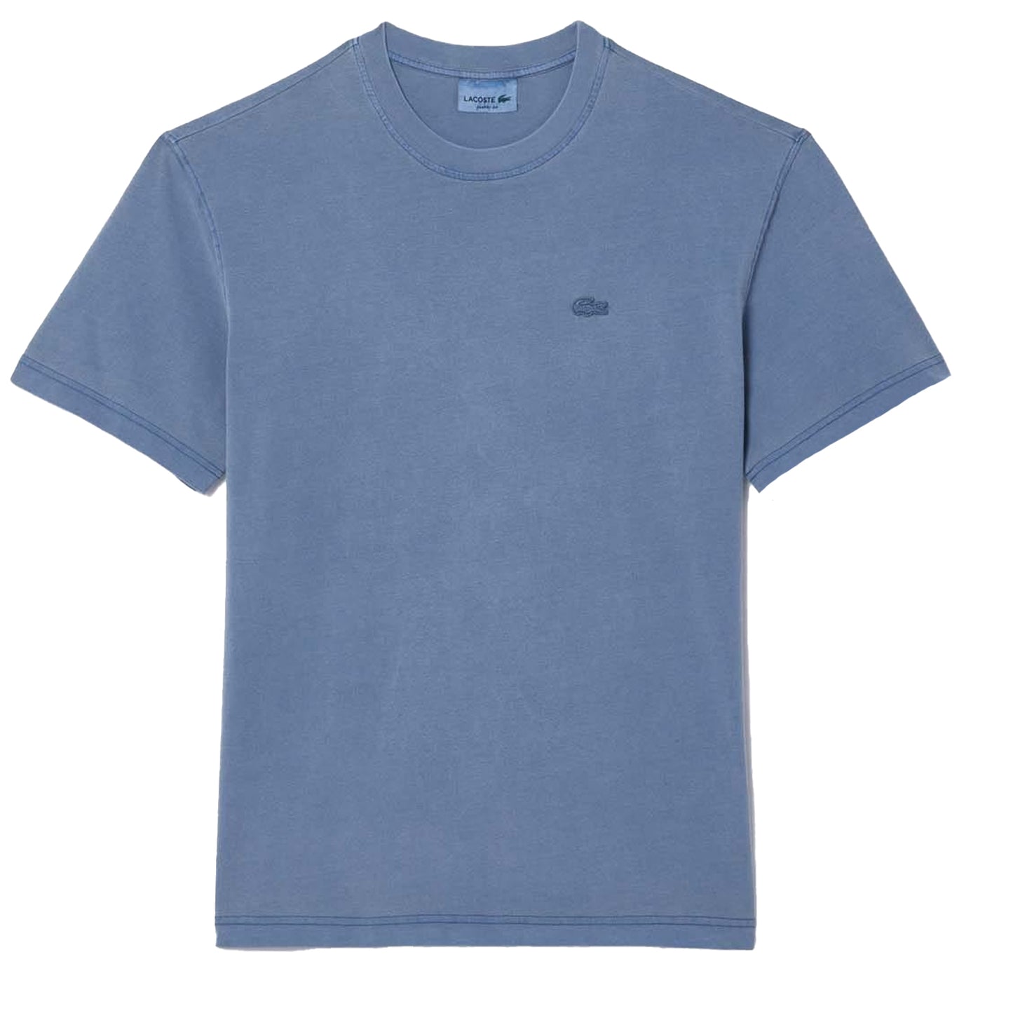 Stone - Front - Lacoste Unisex Adult Natural Dyed T-Shirt