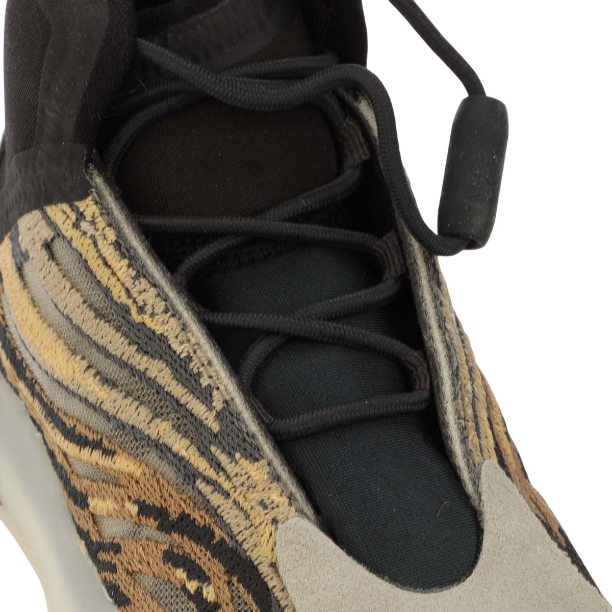 Brown - Pack Shot - Yeezy Baby Quantum Leather Trainers
