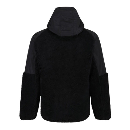 Black - Back - Luke 1977 Mens Turbio Zipped Fleece Jacket