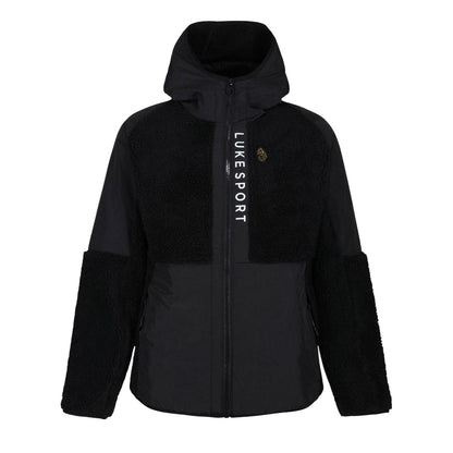 Black - Front - Luke 1977 Mens Turbio Zipped Fleece Jacket