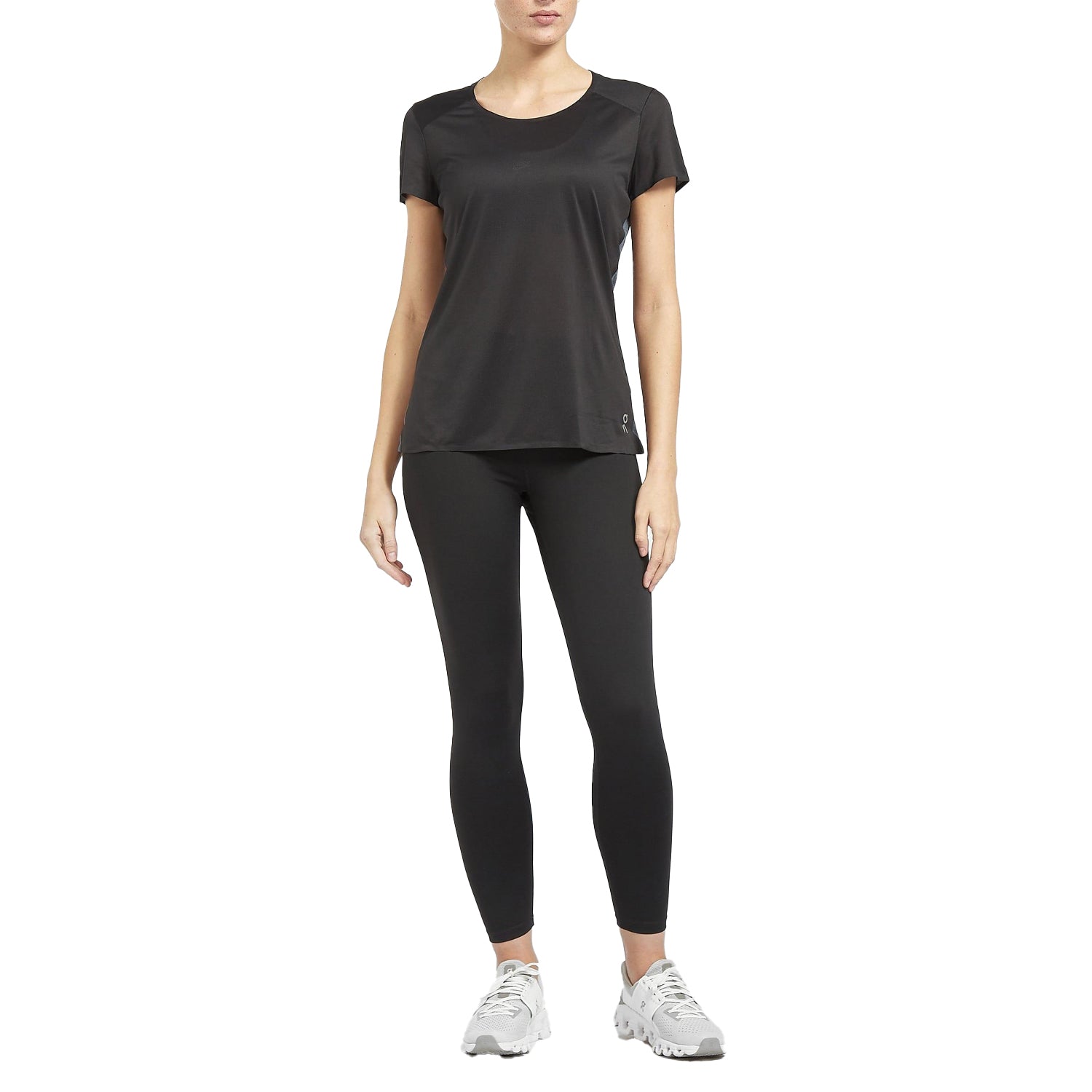 Black - Lifestyle - On Running Womens-Ladies Performance T-Shirt