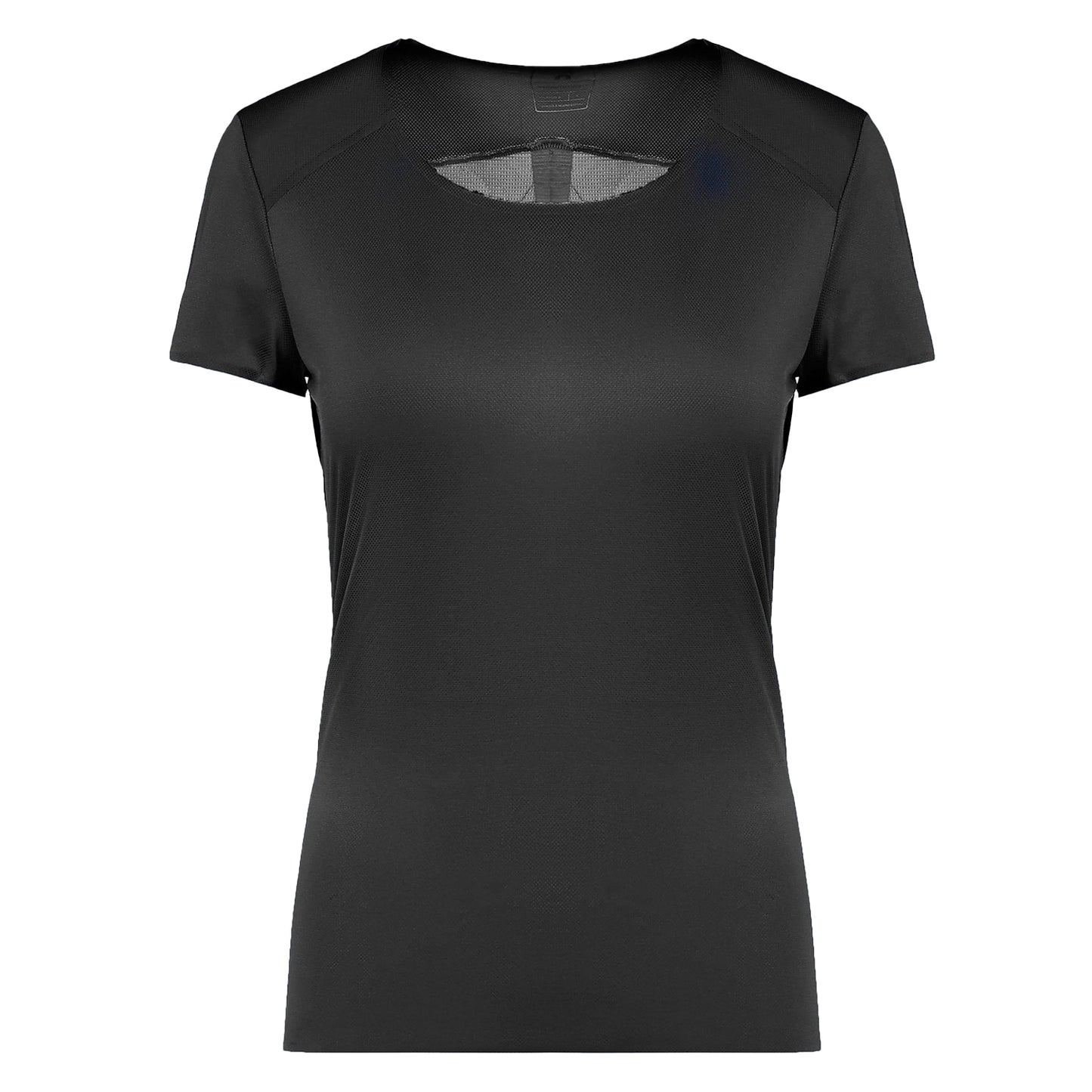 Black - Front - On Running Womens-Ladies Performance T-Shirt