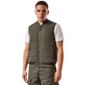 Green - Close up - Weekend Offender Mens Saharun Lightweight Quilted Gilet
