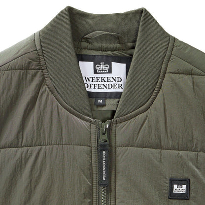 Green - Lifestyle - Weekend Offender Mens Saharun Lightweight Quilted Gilet