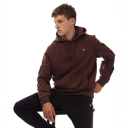 Red - Lifestyle - Lyle & Scott Mens Birds Of Lyle Hoodie