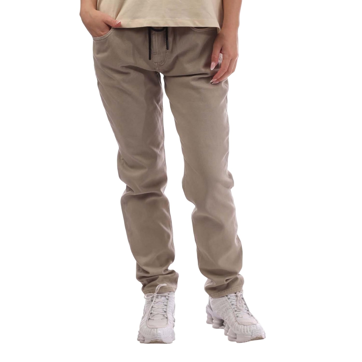 Grey - Front - Diesel Mens Krailey Jeans