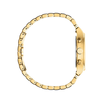 Gold - Side - Thomas Sabo Mens Rebel at Heart Chronograph Watch