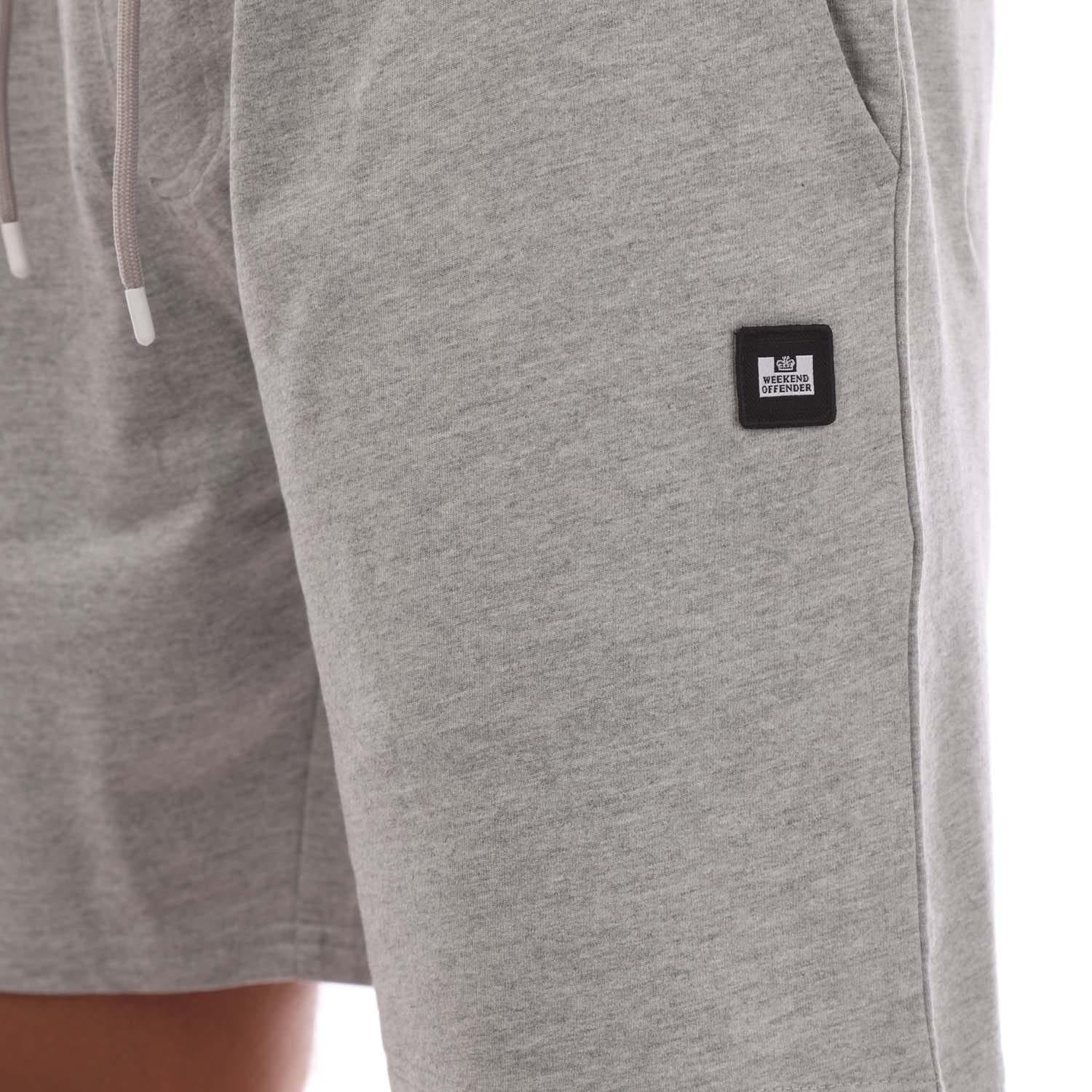 Grey Marl - Side - Weekend Offender Mens Scandium Shorts