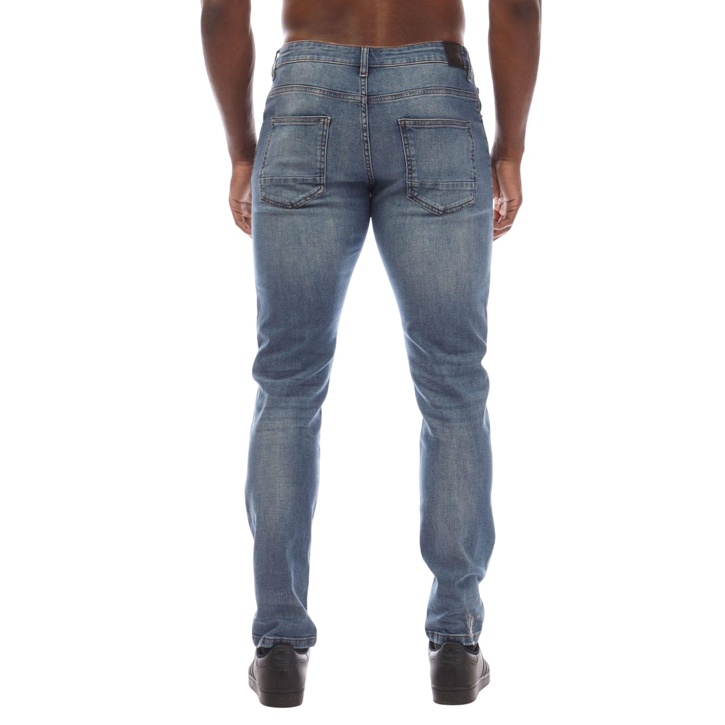 Blue - Back - Bench Mens Duddley Jeans