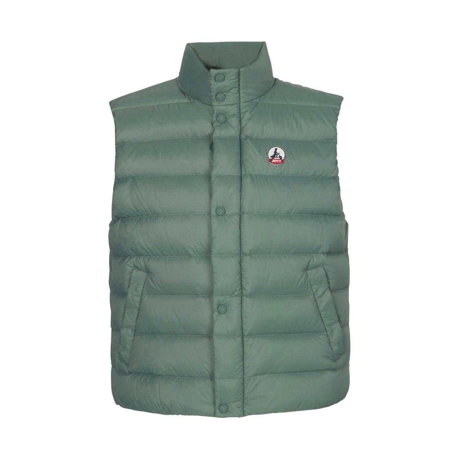Green - Front - Jott Mens Thomas Down Gilet