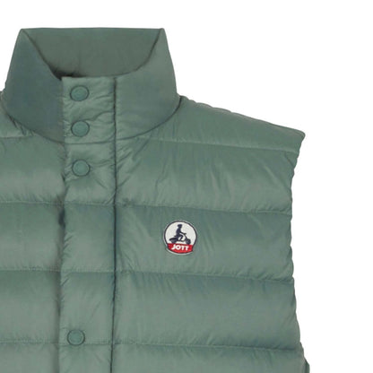 Green - Side - Jott Mens Thomas Down Gilet