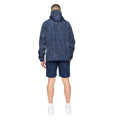 Blue - Back - Crosshatch Mens Janscore All-Over Print Jacket