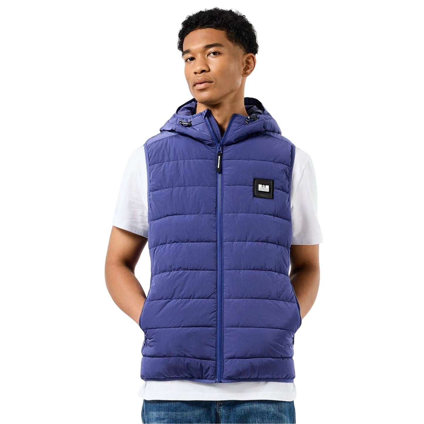 Navy - Lifestyle - Weekend Offender Mens Toronto Padded Gilet