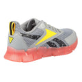 Grey - Side - Reebok Childrens-Kids Zig N Glow Blippi Trainers