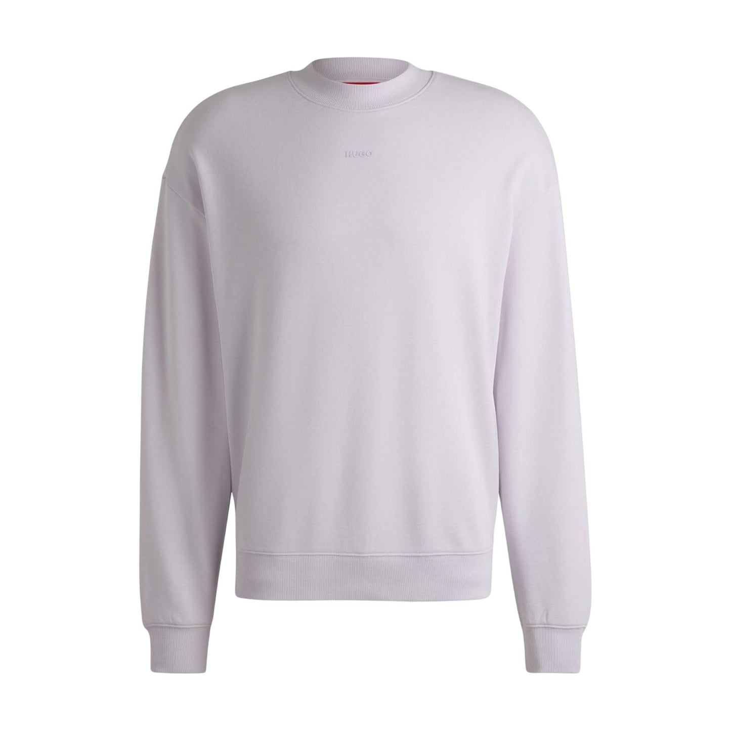 Purple - Front - Hugo Mens Dapocrew Crew Neck Sweatshirt