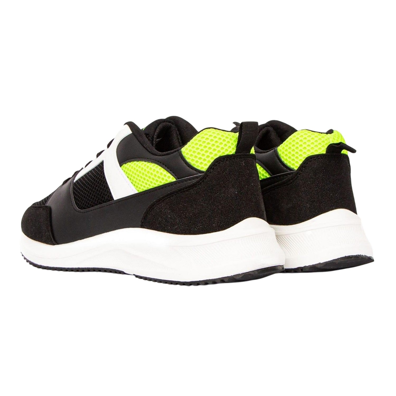 Blue-Yellow - Back - Loyalty & Faith Mens Mclean Trainers