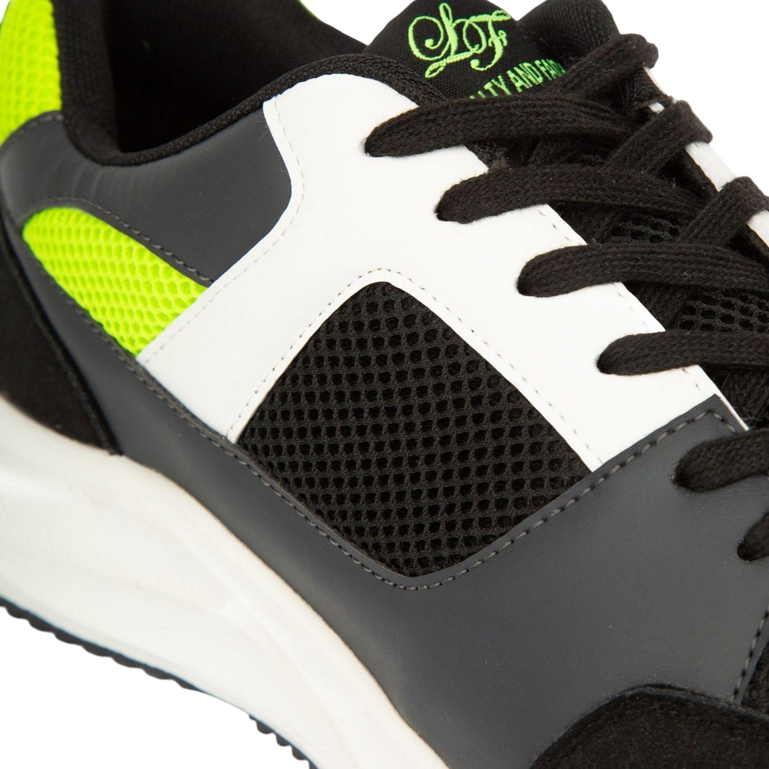 Blue-Yellow - Lifestyle - Loyalty & Faith Mens Mclean Trainers