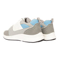 White-Blue - Back - Loyalty & Faith Mens Mclean Trainers