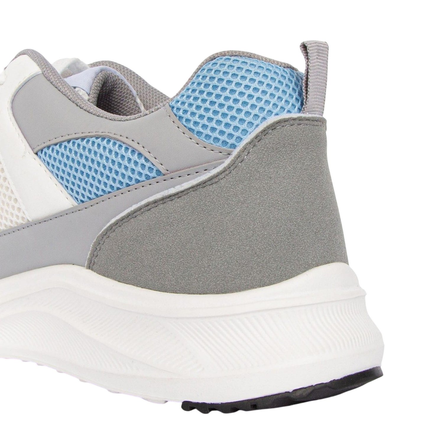 White-Blue - Lifestyle - Loyalty & Faith Mens Mclean Trainers