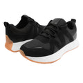 Black - Side - Where´s That From Womens-Ladies Suede Running Trainers