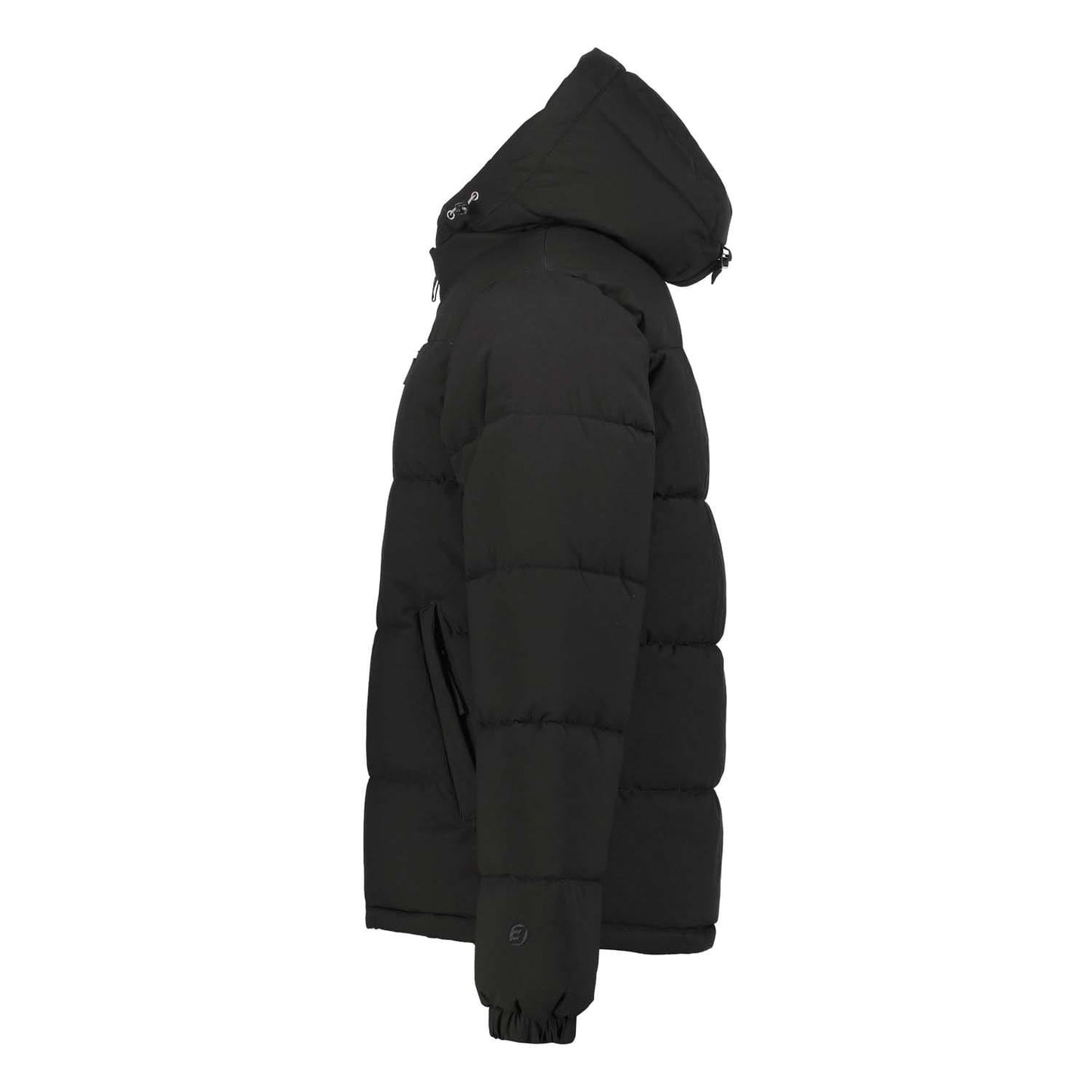 Black - Side - Icepeak Mens Ameri Insulated Jacket