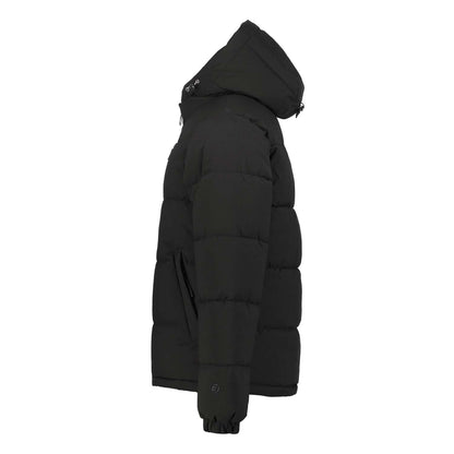 Black - Side - Icepeak Mens Ameri Insulated Jacket