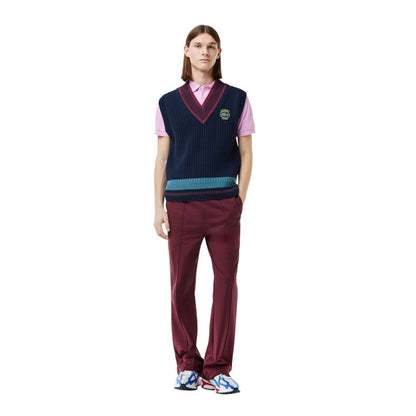 Navy - Lifestyle - Lacoste Womens-Ladies Heavy Cotton Tennis Sweater Top