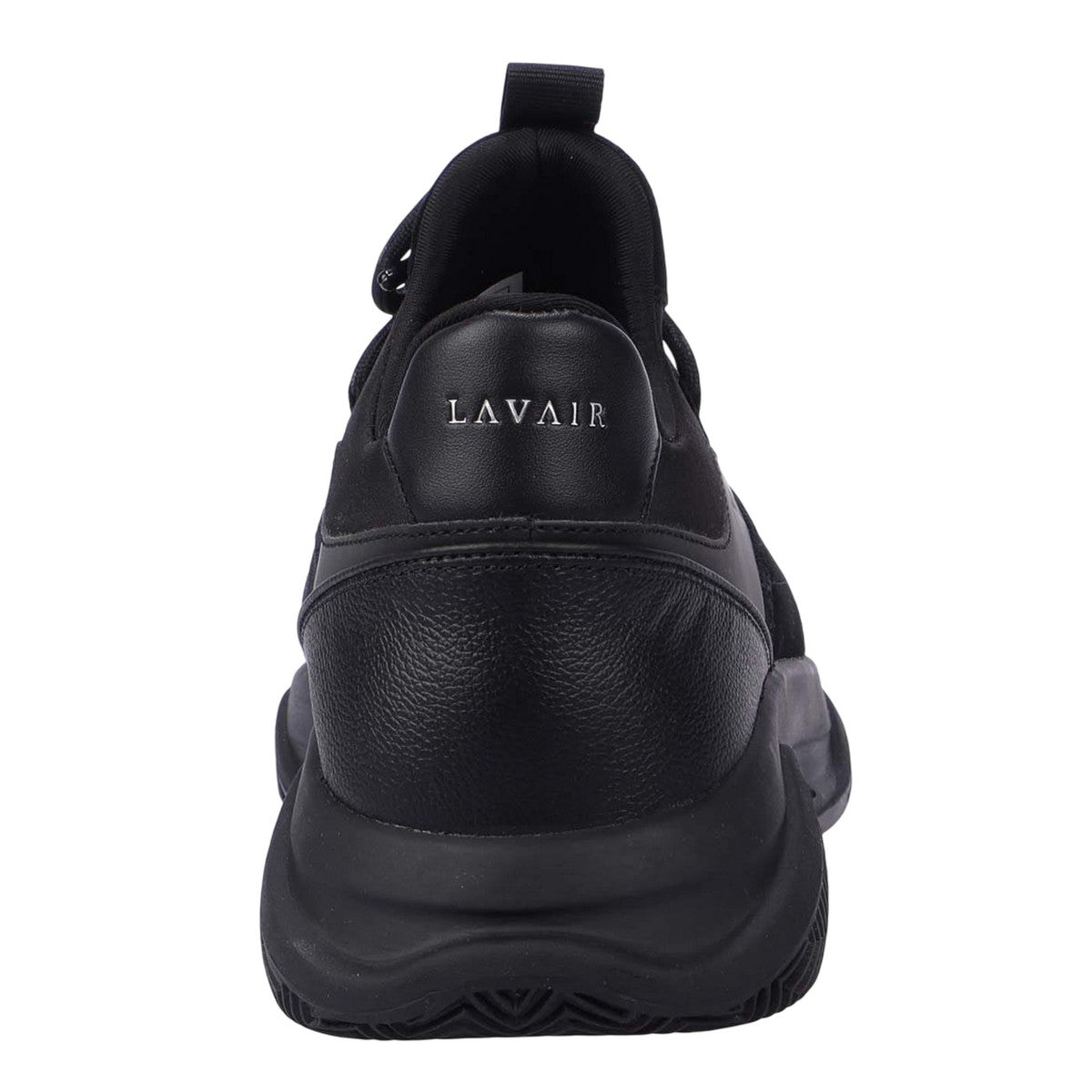 Black - Pack Shot - Lavair Unisex Adult Creator Suede Trainers