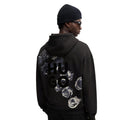 Black - Back - Hugo Mens Dirosehood Hoodie