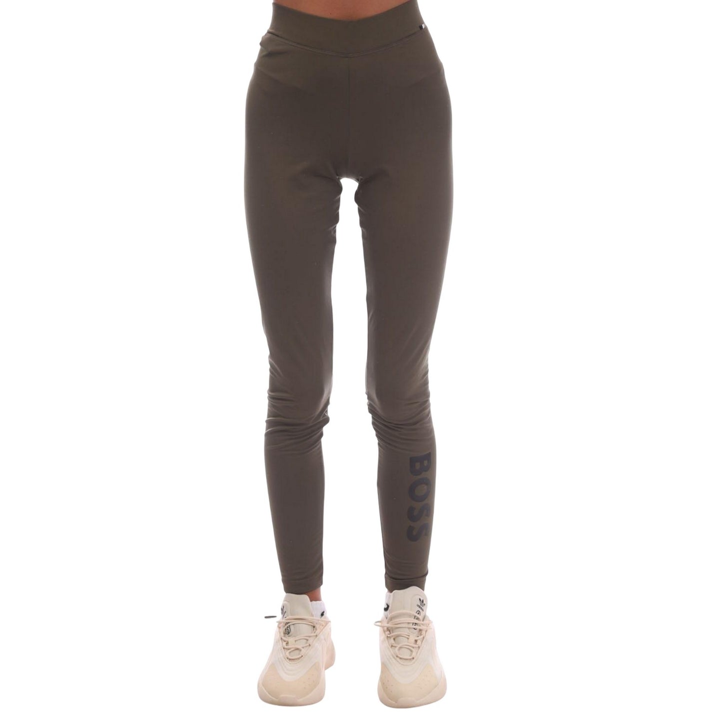 Green - Front - Boss Womens-Ladies C_Eleg Jogging Bottoms