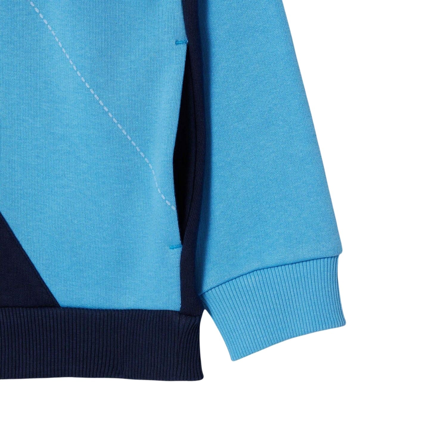 Navy Blue-Blue - Lifestyle - Lacoste Childrens-Kids Argyle Logo Hoodie
