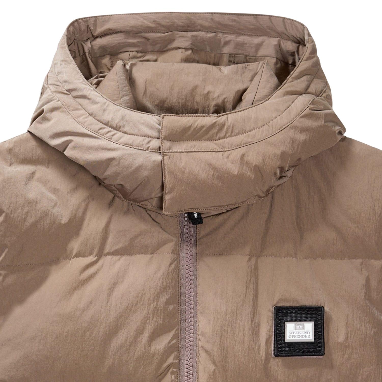 Brown - Side - Weekend Offender Mens Gordini Down Gilet