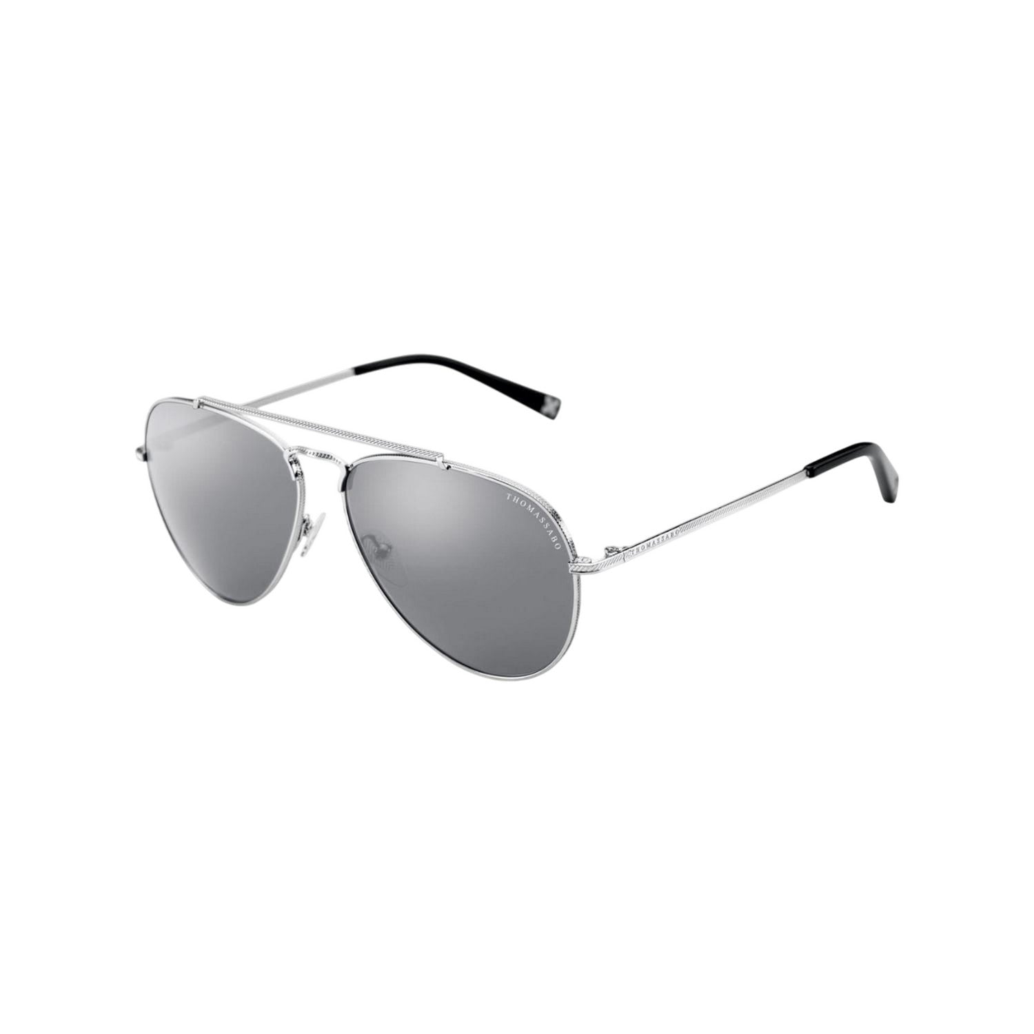 Black - Back - Thomas Sabo Harrison Mirrored Sunglasses