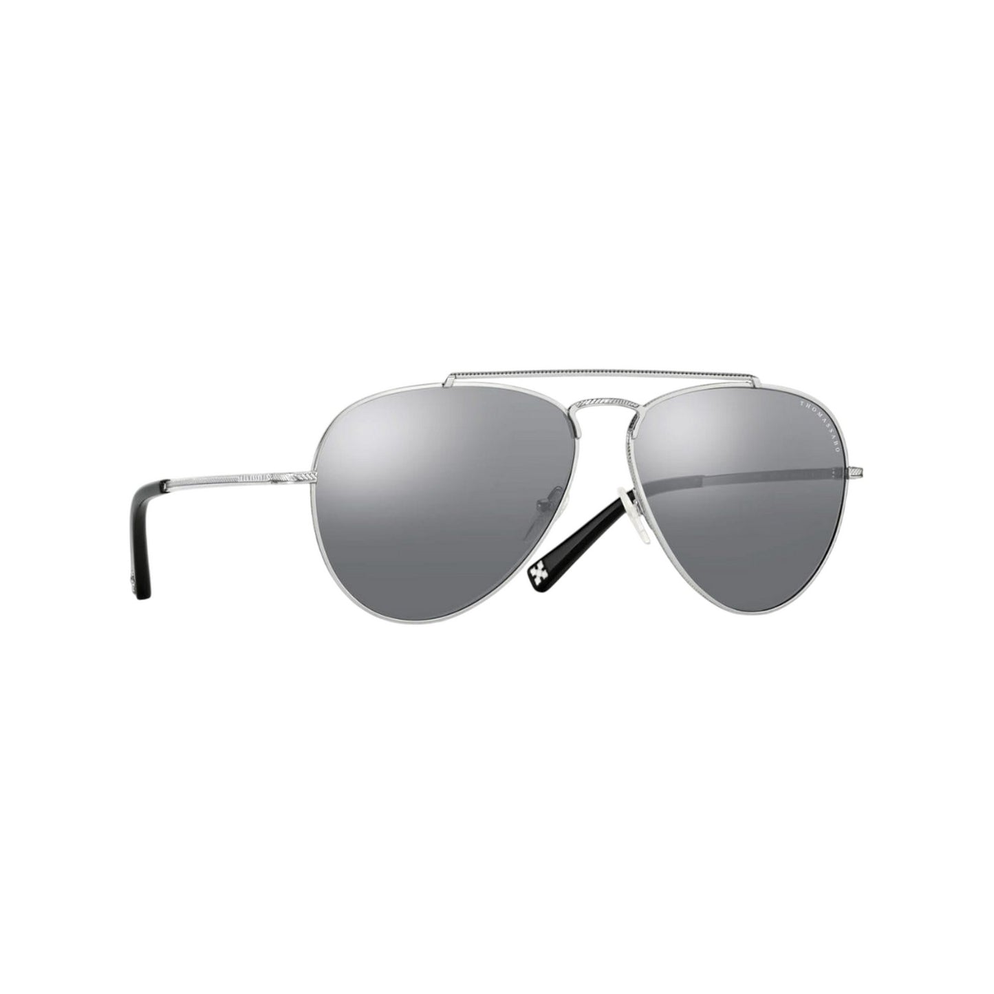 Black - Side - Thomas Sabo Harrison Mirrored Sunglasses