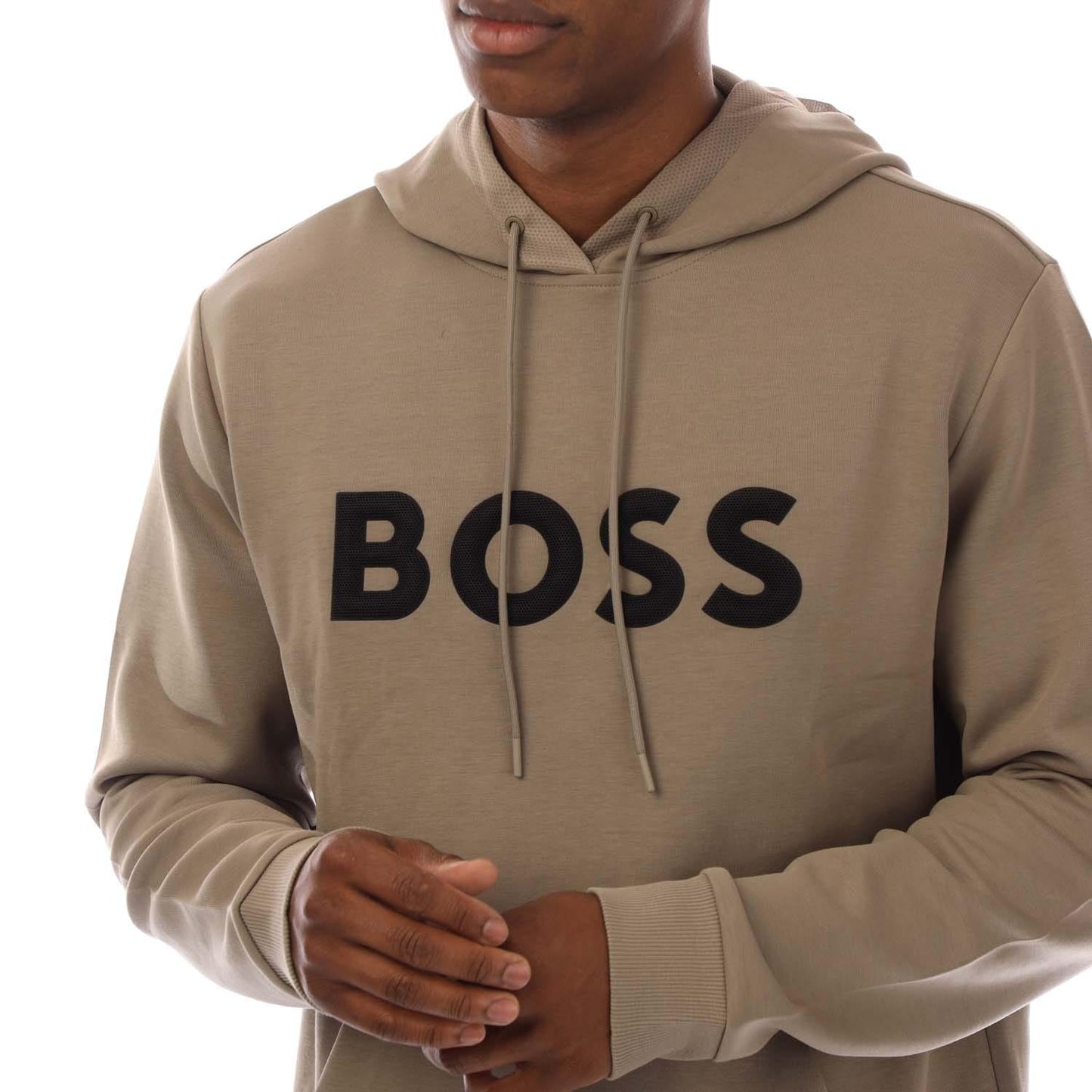 Green - Side - Hugo Boss Mens Soody 1 Hoodie