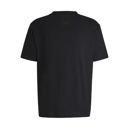 Black - Back - Hugo Mens Racing Bulls Logo T-Shirt