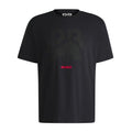 Black - Front - Hugo Mens Racing Bulls Logo T-Shirt