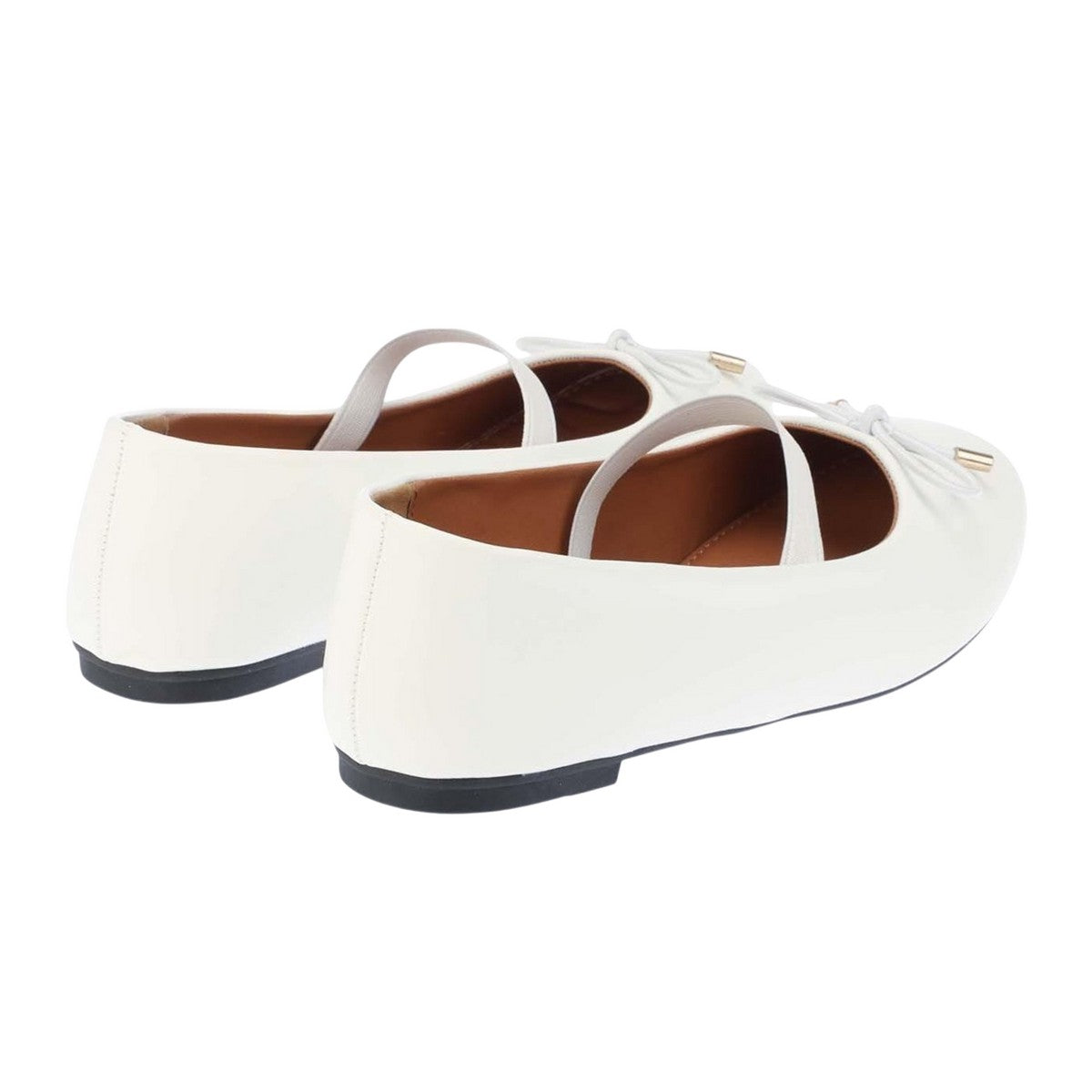 Off White - Back - No Doubt Girls Bow Shoes