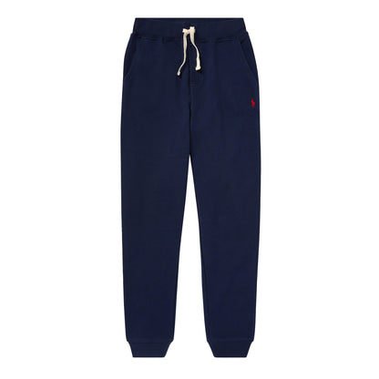 Navy - Front - Ralph Lauren Boys Fleece Jogging Bottoms