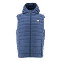 Blue - Front - Jott Mens Pat Down Hooded Gilet