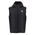 Black - Front - Jott Mens Pat Down Hooded Gilet