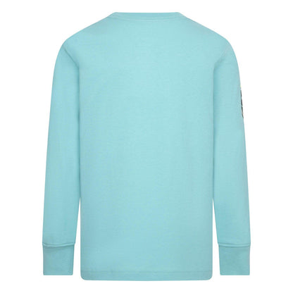 Green - Back - Nike Childrens-Kids Express Yourself Long-Sleeved Sweatshirt