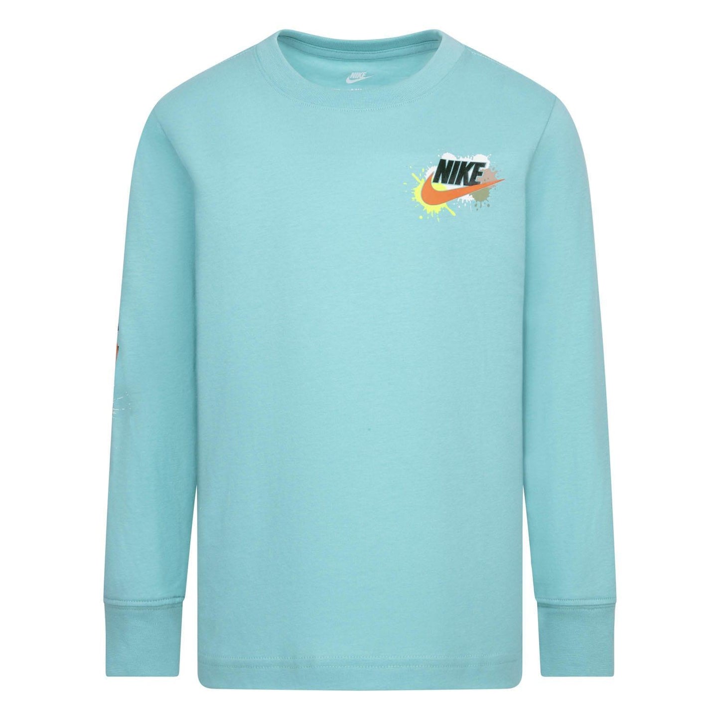 Green - Front - Nike Childrens-Kids Express Yourself Long-Sleeved Sweatshirt